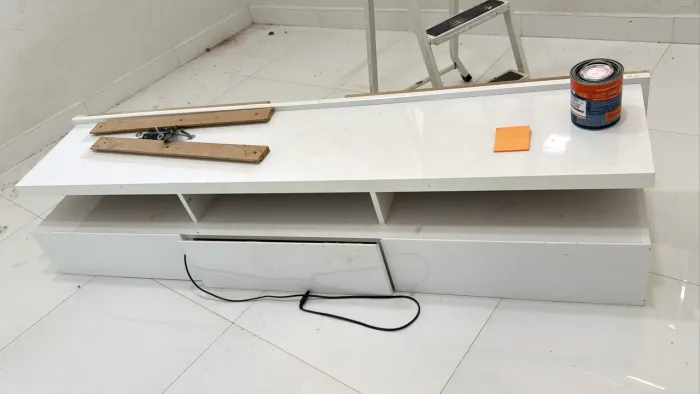 Gaveteiro mdf laqueado 