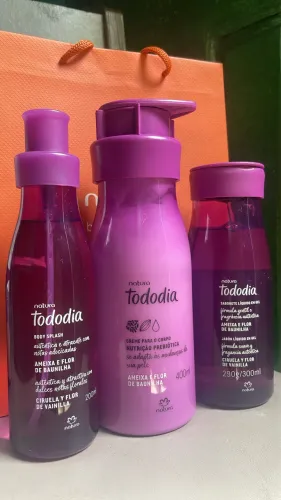 Kit natura (kit ameixa e flor de baunilha) 