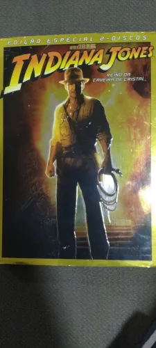 DVD: INDIANA JONES , O REINO DA CAVERNA DE CRISTAL