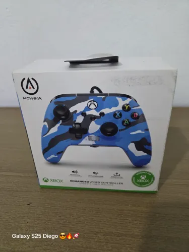 Controle Xbox séries S/X com gatilhos