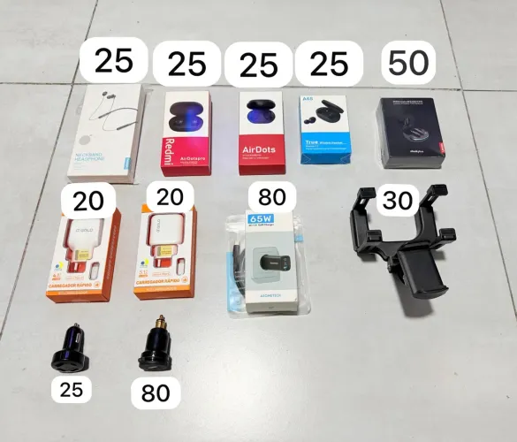 Desapego para celular,carregador,suporte,fones