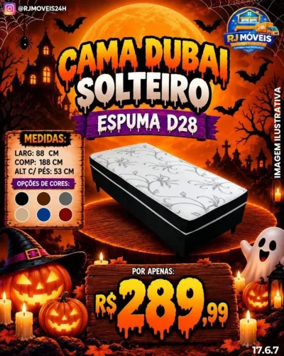 Cama de solteiro