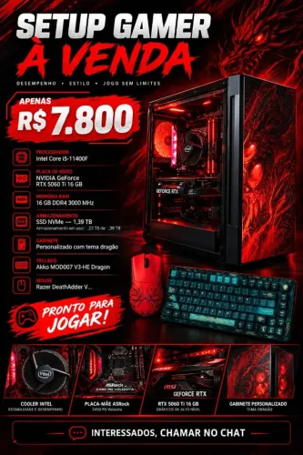 PC gamer - Setup Gamer