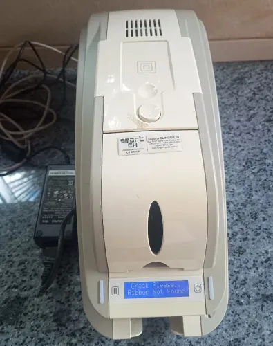 Vendo impressora de cartões ou crachá em PVC, smart ch 50s, Colorida e Monocrática. Leia.