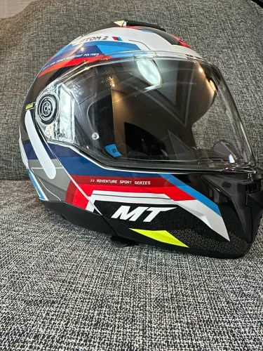 Capacete escamoteável MT Helmets Solid A1 Matt Atom 2 SV MT FU404SV atom tamanho L