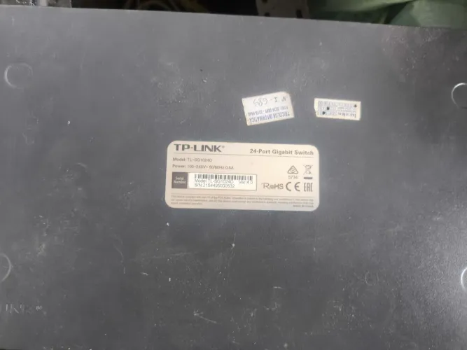 Switch Tp-link 24 Portas giga Ver. 3 (Usado)