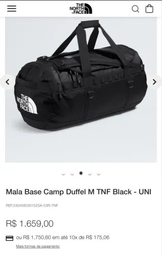 Mochila the north face duffel 60l