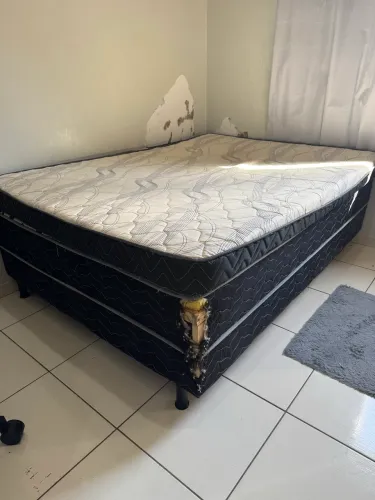 Cama box casal