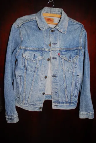 Jaqueta Levi's Vintage 1987 Made In USA 70506 Tamanho 38 (P/M)