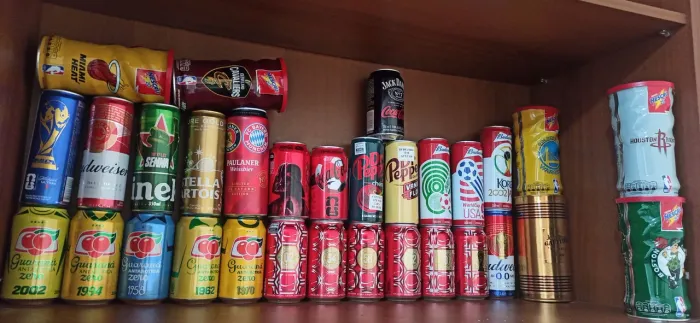 Latas Alumínio Vazias - Futebol - Basquete