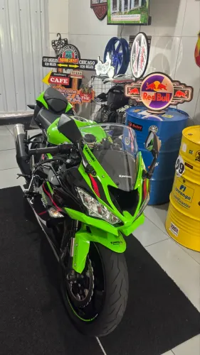 KAWASAKI ZX6-636 RACING TEAM Único Dono Maravilhosa