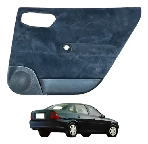 Forro Porta Traseira Direita Vectra Gls 1996 1997 1998 1999 Preto