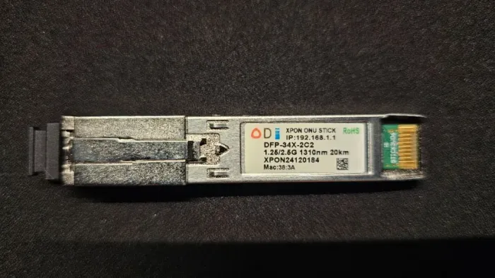 ONU STICK SFP XPON ODI DFP-34X-2C2 1.25G/2.5G 20KM SC/UPC
