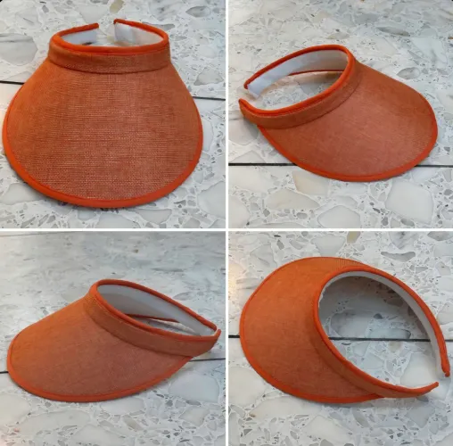 Vendo chapéu viseira laranja