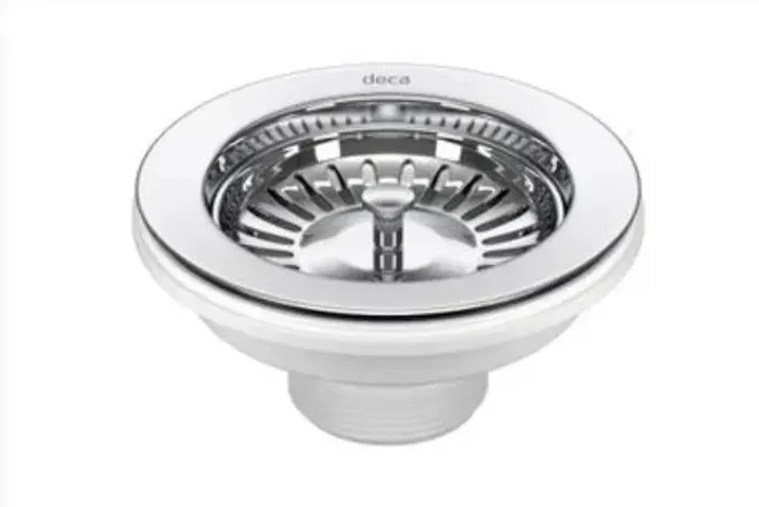 VÁLVULA DE ESCOAMENTO PARA PIA DE COZINHA 4 1/2" CROMADO - 1622.C - DECA