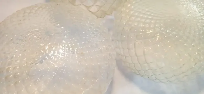 Cúpulas luminária antiga bico de jaca