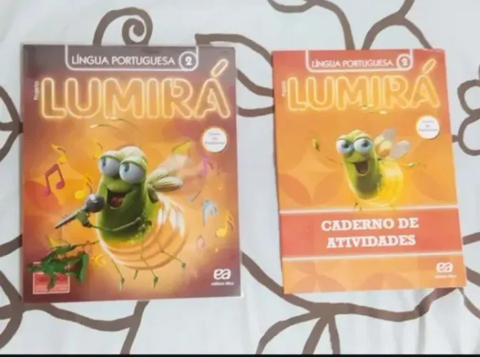 LIVROS Projeto Lumirá Língua Portuguesa - Kit Com 4 Livros novos.
