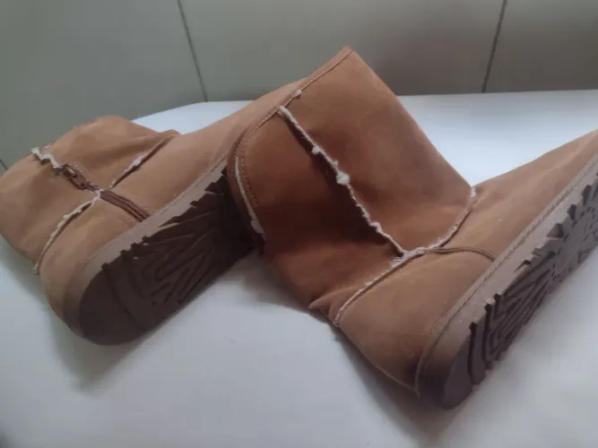 Bota caramelo inverno 36