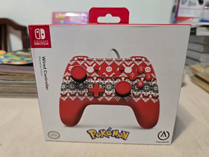 Controle Power A Lacrado Para Nintendo Switch 1. Tema Pokémon 