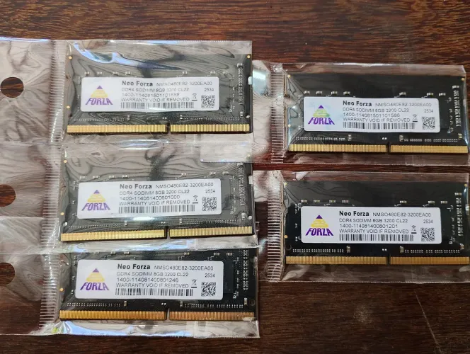Memória DDR4 - Notebook (5 Unidades)