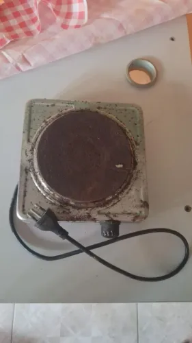 Fogão Antigo portátil.