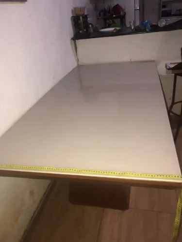 Vendo mesa de vidro de 6lugares