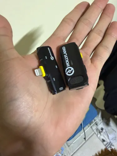 Microfone bluetooth sem fio para Iphone