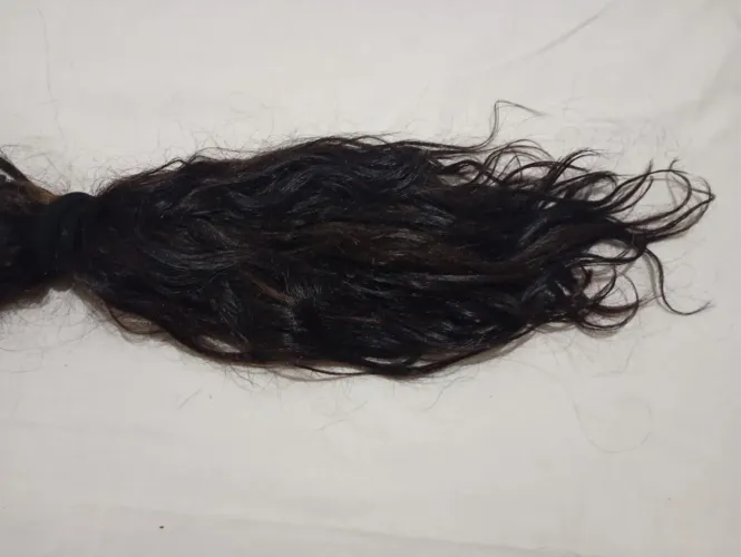 Vendo cabelo brasileiro 45 cm 230g