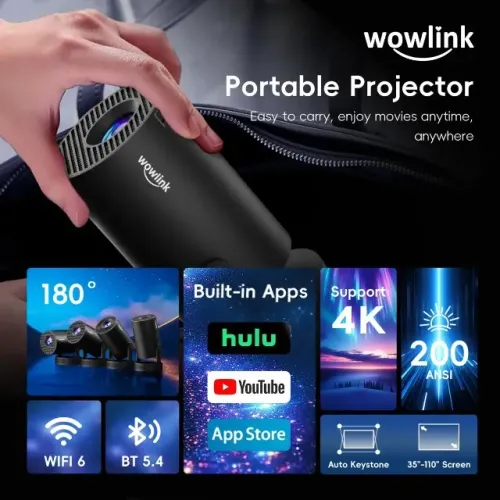 Projetor Wowlink, como novo - nao troco