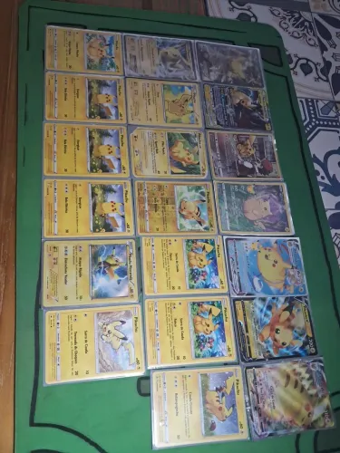 Cartas de pokemon pikachu