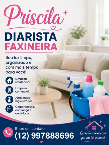 Casa limpa e organização