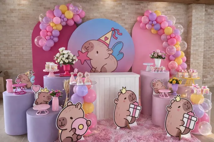 Decoração Capivara 
