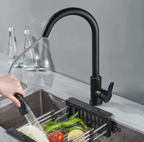 Torneira gourmet luxo Premium 1/2 quente e frio alongavel