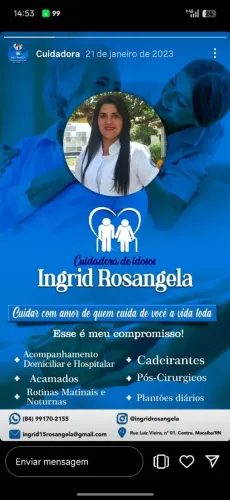 Cuidadora de idosos 