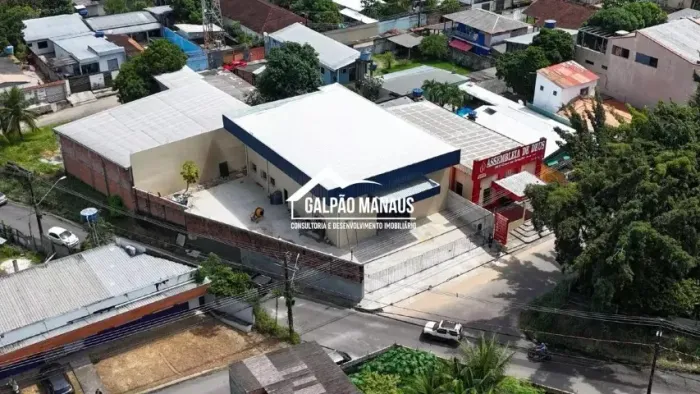 Galpão Manaus- 346 m² - Parque Dez de Novembro - GPL372