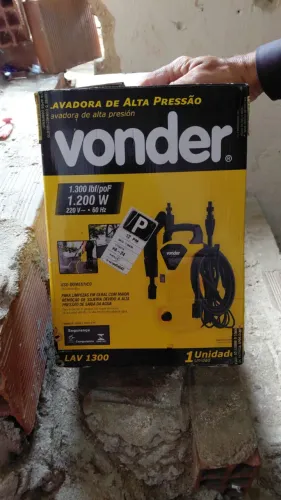 Lavadora de Alta Pressão Vonder LAV 1300, 220V, 1200W,