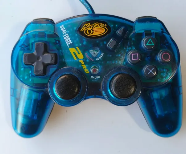 Controle Playstation 2 Madcatz Dual Force 2 Pro
