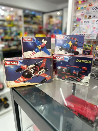 Blocos de Montar Tente Antigo Anos 80 Lacrados