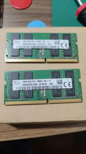 Memória para notebook DDR4 16Gb 3200