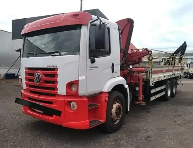 Vw 24.280 carroceria munk 6x2 2018