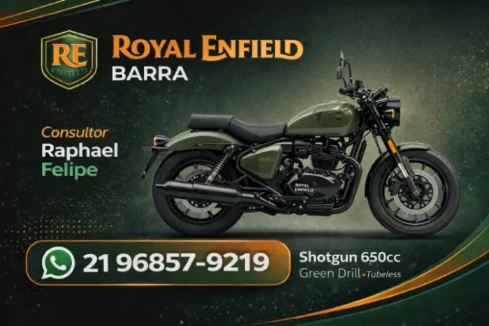 SHOTGUN 650CC 2026 !!!0KM!!! RAPHAEL FELIPE 2 1 9 6 8 5 7 9 2 1 9
