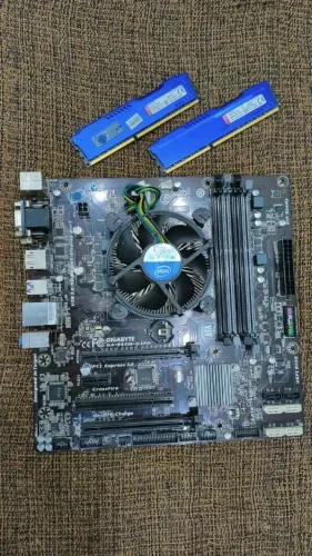 Kit upgrade I5 + 16GB RAM + Placa Mãe + espelho + Cooler original intel