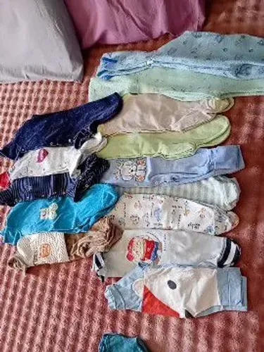 Lote de macacão menino