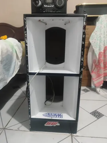 Caixa para médio de 10 hard power com led