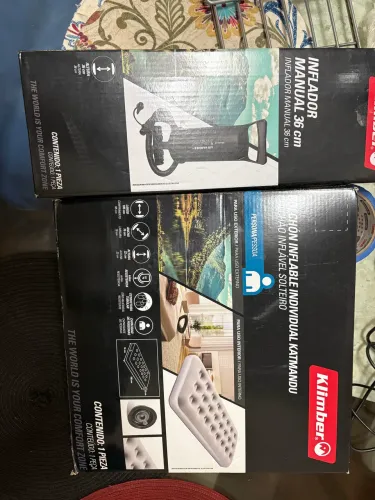 Kit Colchão inflável + Inflador