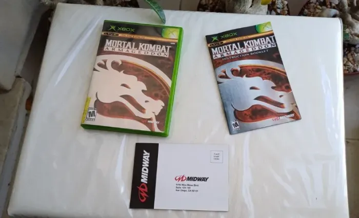 Mortal Kombat Armageddon Xbox / 360 + Register Card Cib Raro