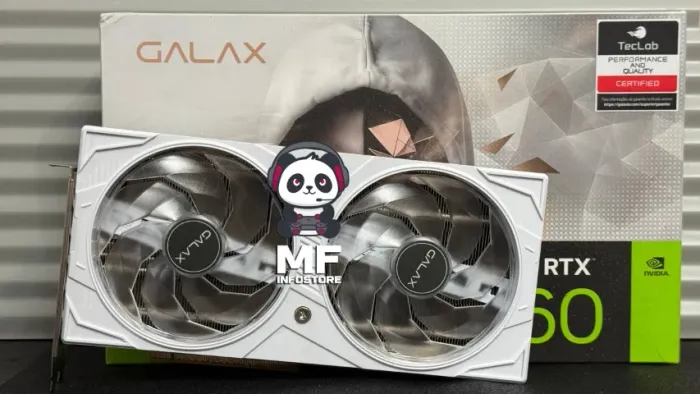 Placa de Vídeo RTX 5060 8GB Galax Ex White