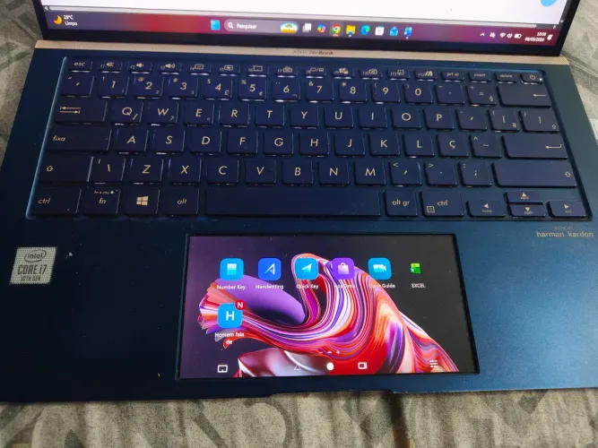 Notebook asus i7
