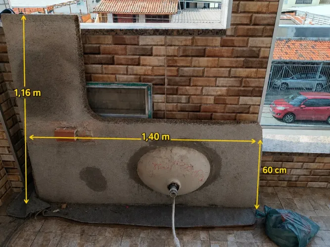 Pia/Bancada de Granito Usada em Ótimo Estado