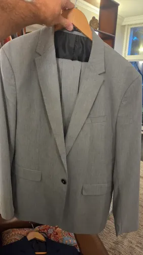 Terno Zara cinza